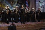 На сцене оркестр ВМФ России